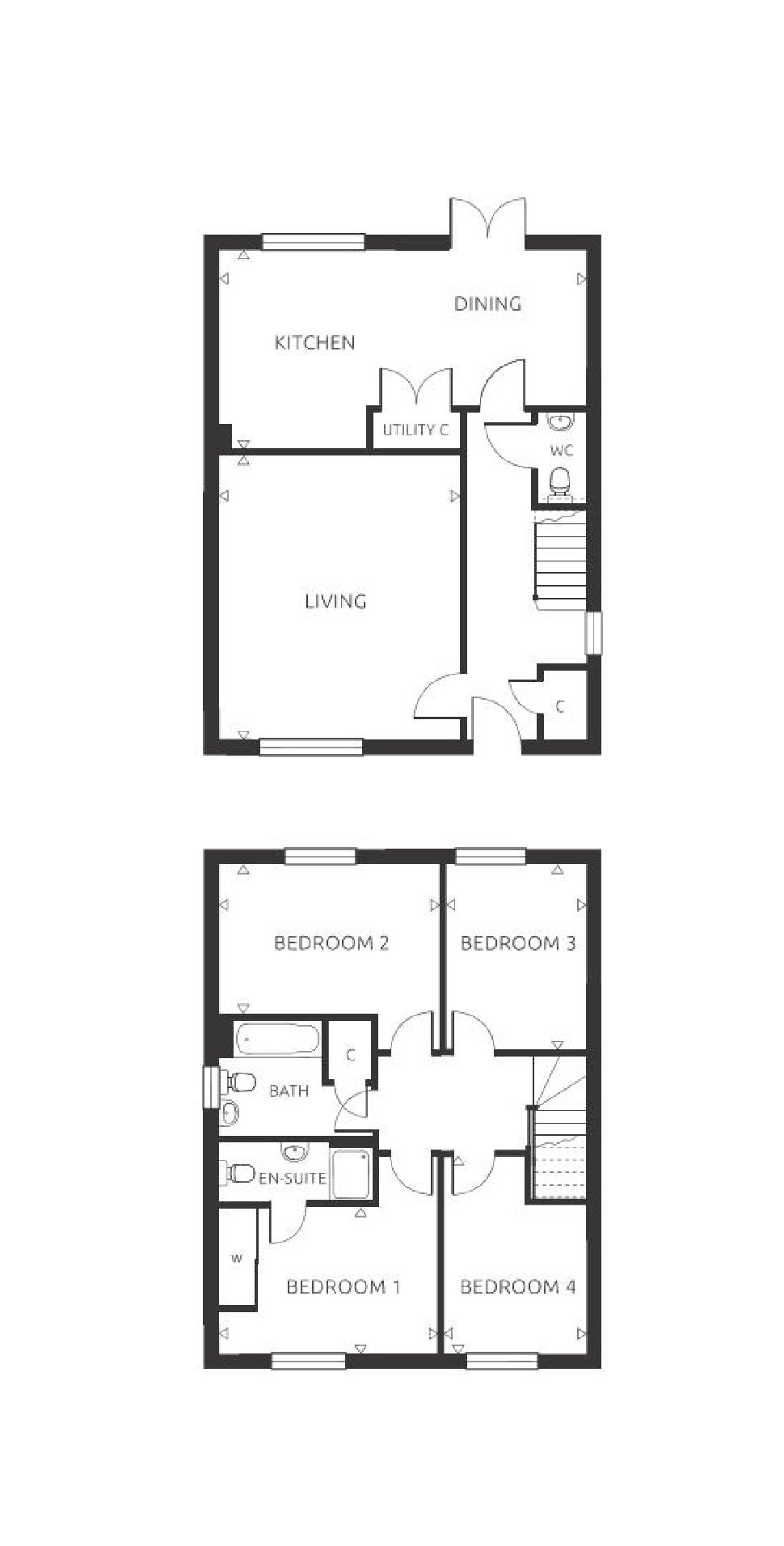 Plot 54, The Beech, HT 1319B plan.PNG