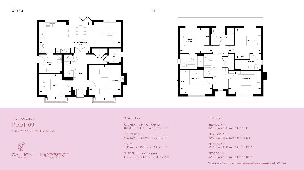 Plot 9, The Nicholson, Floorplan 1