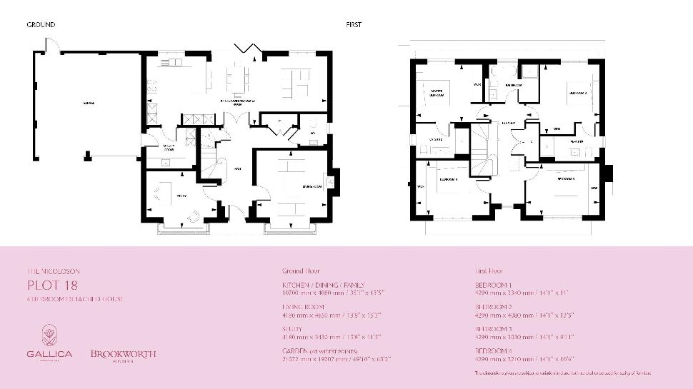Plot 18, The Nicholson,, Floorplan 1